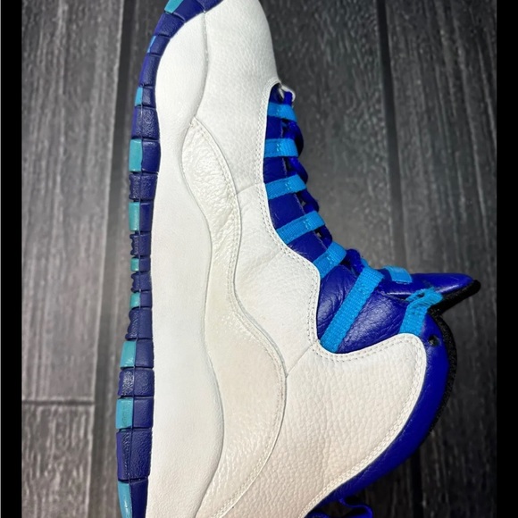 Jordan 10 Retro Charlotte Hornets 2016 US Mens 11.5 - Picture 6 of 12